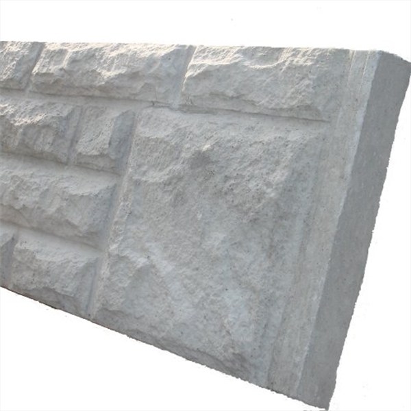 Rock Faced Gravel Board Concrete